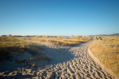 Vintage deniz manzara