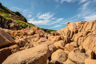 Costa paradiso Sardunya deniz manzara