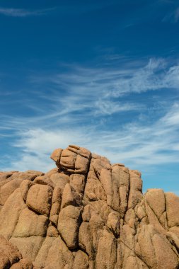 Costa paradiso Sardunya deniz manzara