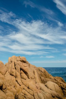 Costa paradiso Sardunya deniz manzara