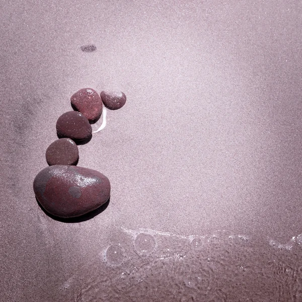 Areia fundo de pedra — Fotografia de Stock