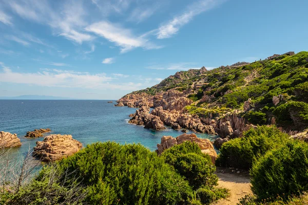 Costa paradiso sardenha paisagem do mar — Fotografia de Stock