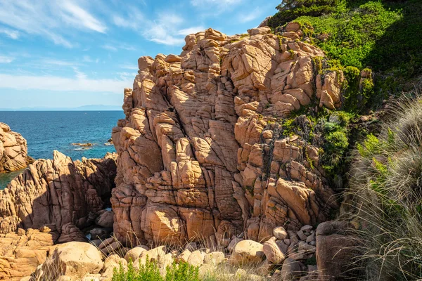Costa paradiso sardenha paisagem do mar — Fotografia de Stock