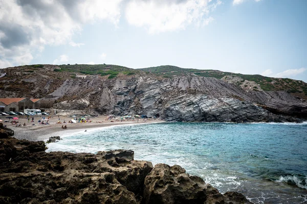 Argentiera Sardinia sea landscape — Stock Photo, Image