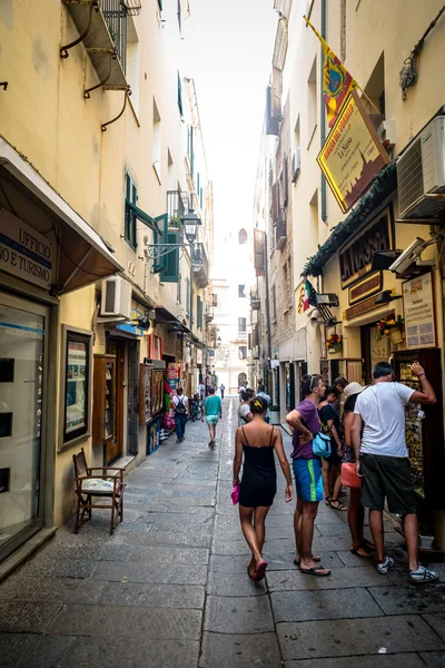 Alghero city of Sardinia in summer 2013 — Stock Photo, Image