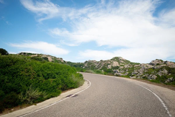 Na estrada — Fotografia de Stock