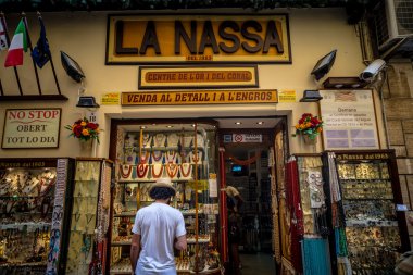 Sardunya Alghero şehirde yaz 2013