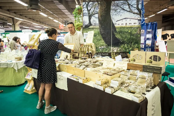 Veganes Fest im sana bologna am September 2013 — Stockfoto