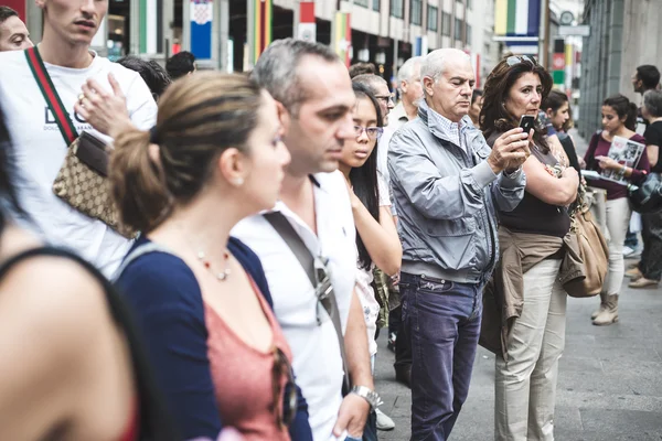 269 manifestação de vida em Milão em 26 de setembro de 2013 — Fotografia de Stock