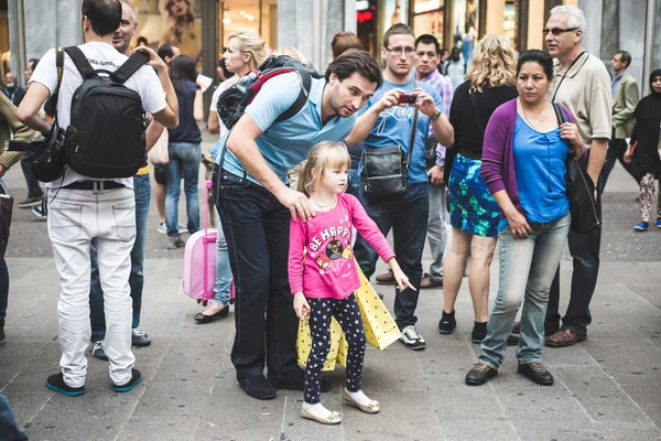 Milano 269 hayat tezahürü 26 Eylül 2013 tarihinde — Stok fotoğraf