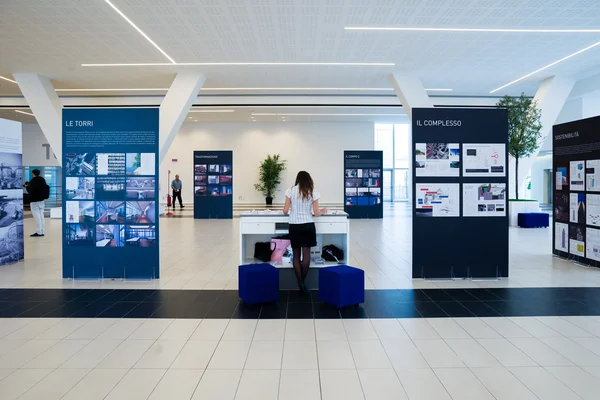 Garibaldi torens interieur — Stockfoto