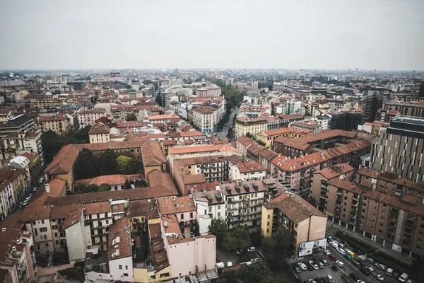 Milan View from Garibaldi towers — Stock Photo, Image