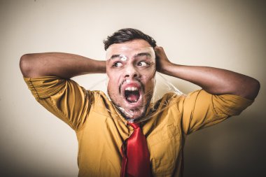 plastik boğucu adam