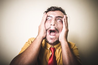 plastik boğucu adam