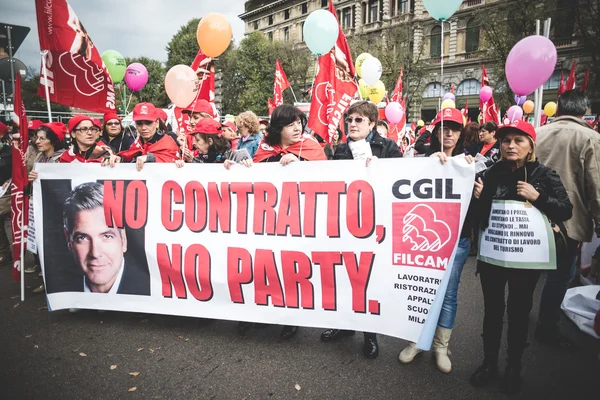 Nationale staking van het toerisme in Milaan op 31 oktober 2013 — Stockfoto