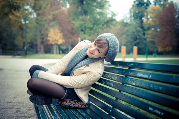 Молодая красивая женщина