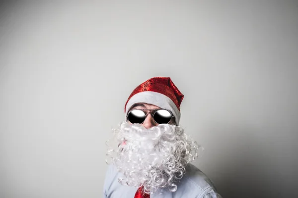 Grappige santa claus babbo natale — Stockfoto