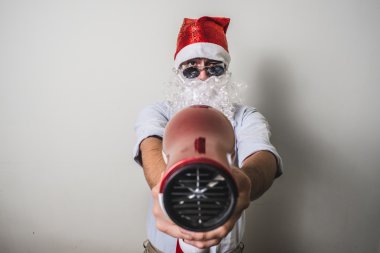 komik Noel Baba uyguladıktan natale kurutma