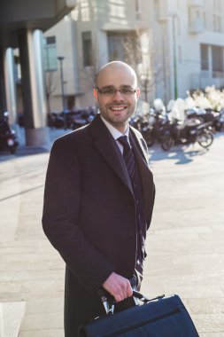 başarılı bir şık şık iş adamı