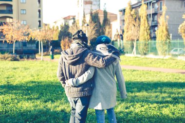 Birbirine aşık çift