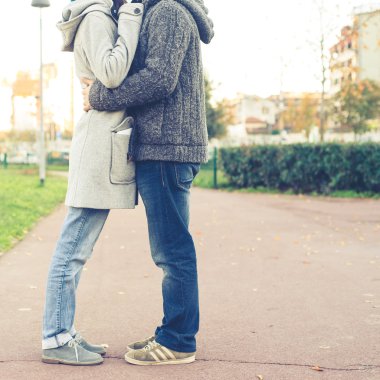 Birbirine aşık çift