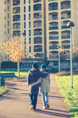 Birbirine aşık çift