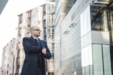 başarılı bir şık şık iş adamı