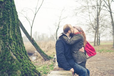 Birbirine aşık çift