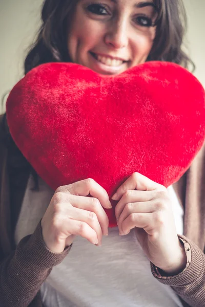 Mooie vrouw. — Stockfoto