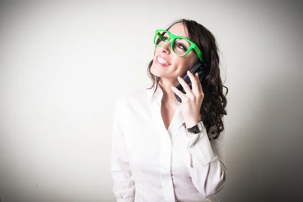 Beautiful young businesswoman — Stock Photo, Image