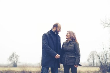 Birbirine aşık çift