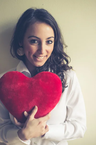 Mooie vrouw. — Stockfoto