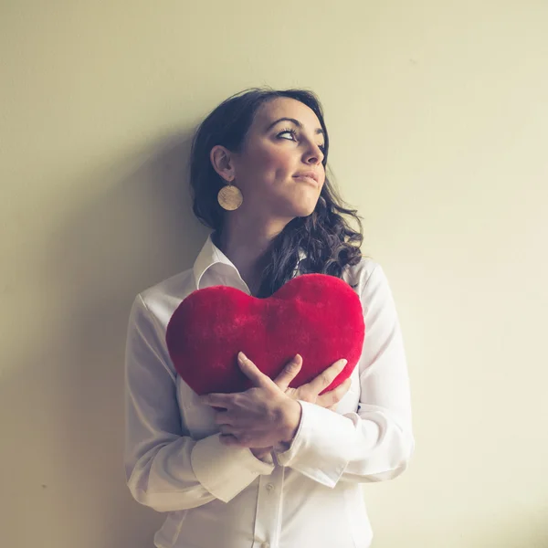 Mooie vrouw. — Stockfoto