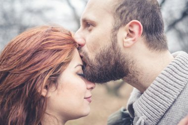 Birbirine aşık çift