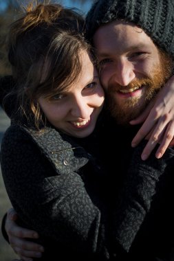 Birbirine aşık çift