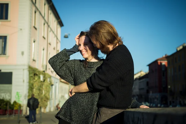 Birbirine aşık çift — Stok fotoğraf