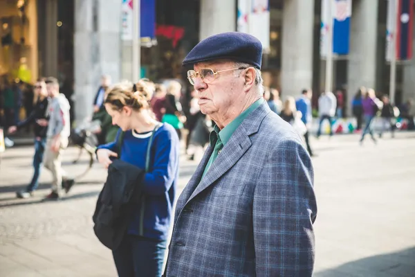 Protest v Miláně — Stock fotografie