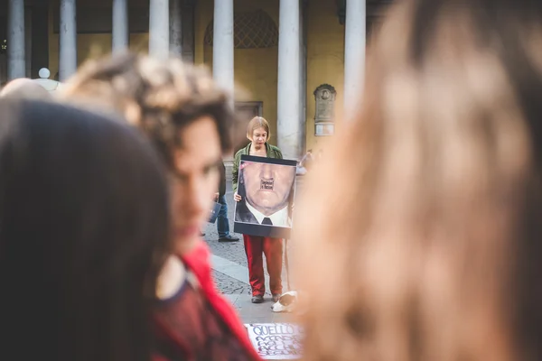 Protest in Milan — Stock Photo, Image