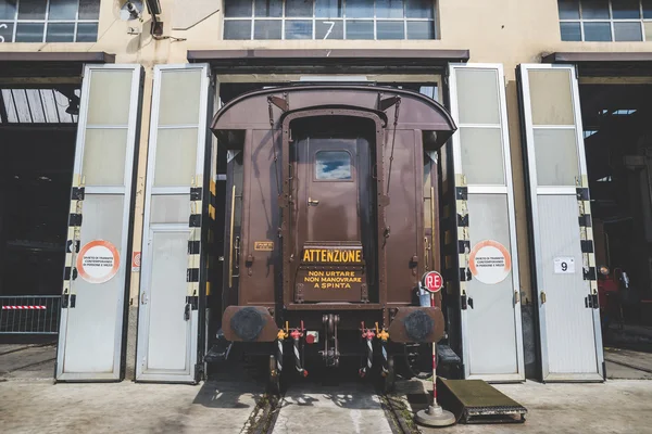 Depósito de trenes antiguos — Foto de Stock