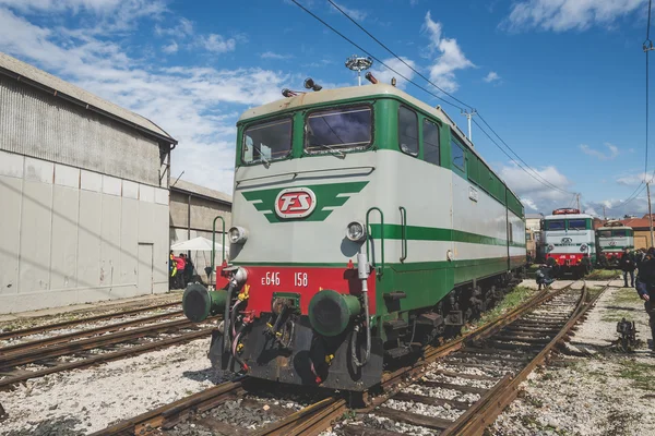 Old trains deposit — Stock Photo, Image