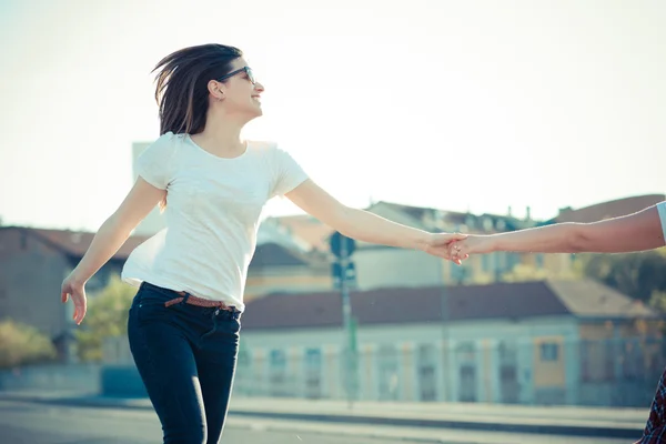 Mujer bailando — Foto de Stock