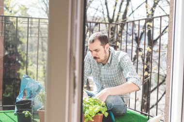 şık yakışıklı Bahçe