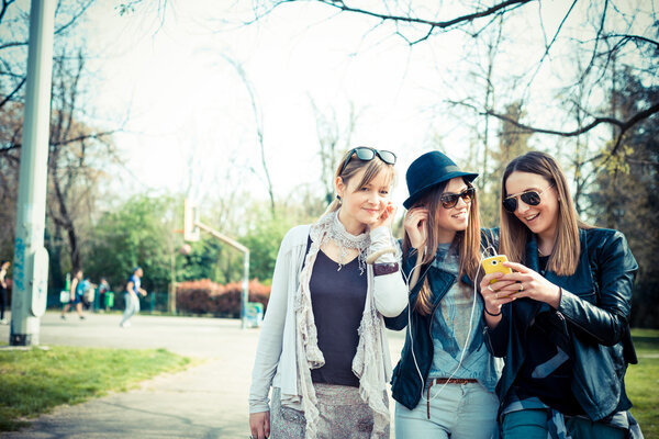 Three beautiful friends