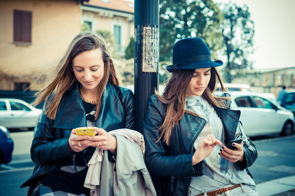 two beautiful friends authentic