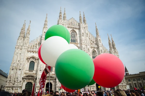 Oslava osvobození Itálie — Stock fotografie