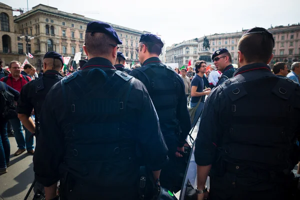 Celebração da libertação da Itália — Fotografia de Stock