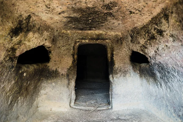 Sardinian necropolis interior — Stock Photo, Image