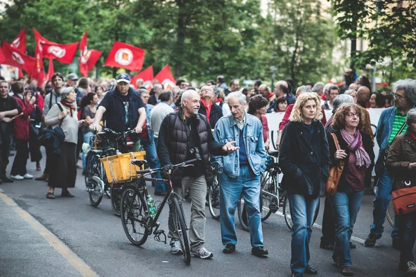 Manifestation against fascism — Stock Photo, Image