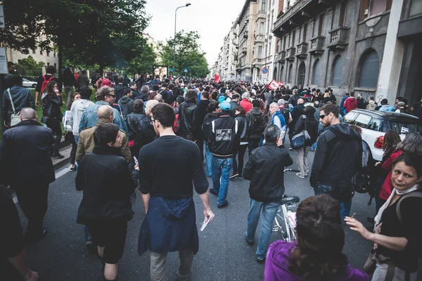 Manifestatie tegen het fascisme — Stockfoto