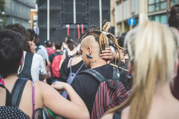 Labor day held in Milan — Stock Photo, Image